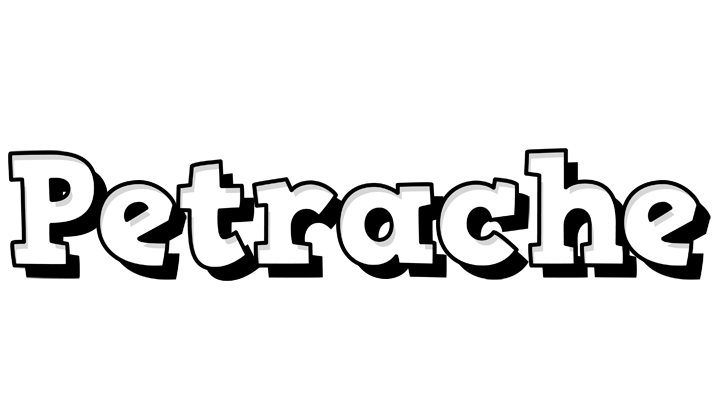 Petrache snowing logo