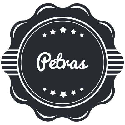 Petras badge logo