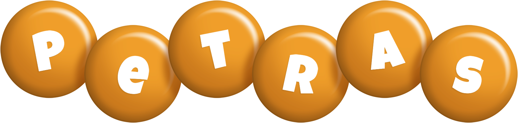 Petras candy-orange logo