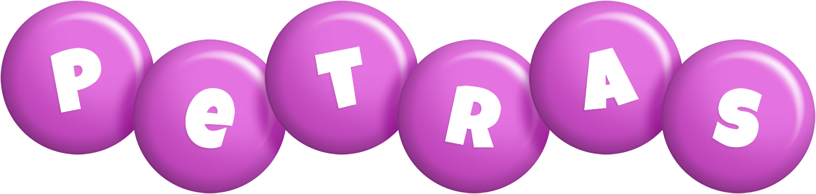 Petras candy-purple logo