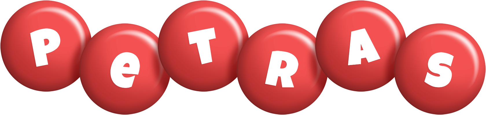 Petras candy-red logo