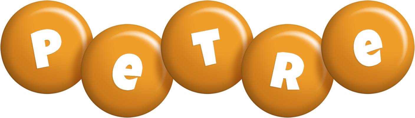 Petre candy-orange logo