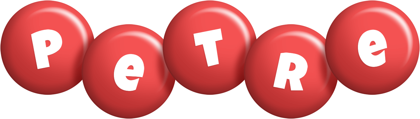 Petre candy-red logo