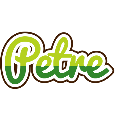 Petre golfing logo