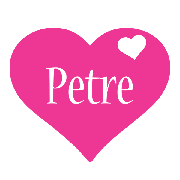 Petre love-heart logo