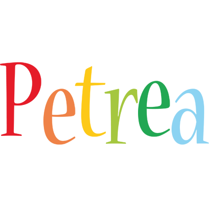Petrea birthday logo