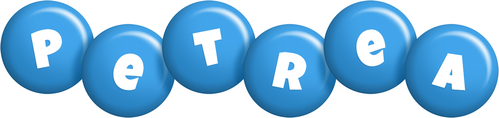 Petrea candy-blue logo