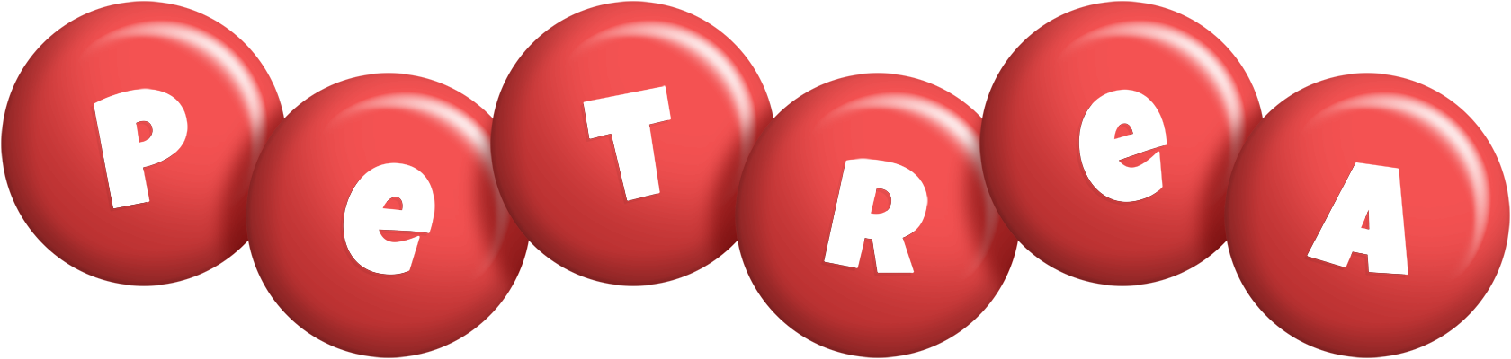 Petrea candy-red logo