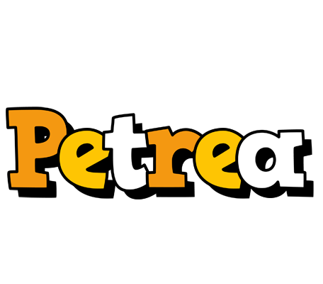 Petrea cartoon logo