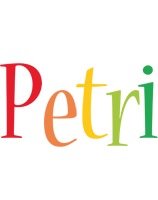 Petri birthday logo
