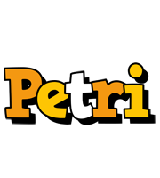 Petri cartoon logo