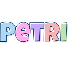 Petri pastel logo