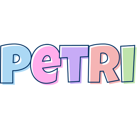 Petri pastel logo