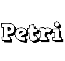 Petri snowing logo