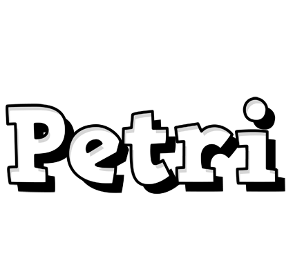 Petri snowing logo