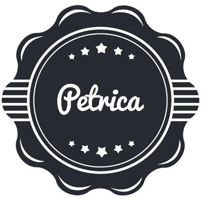 Petrica badge logo