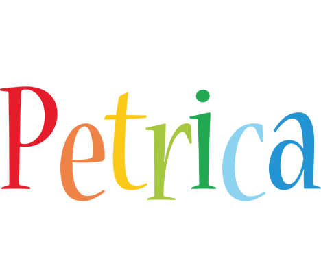 Petrica birthday logo
