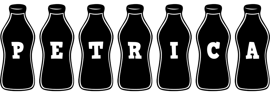 Petrica bottle logo