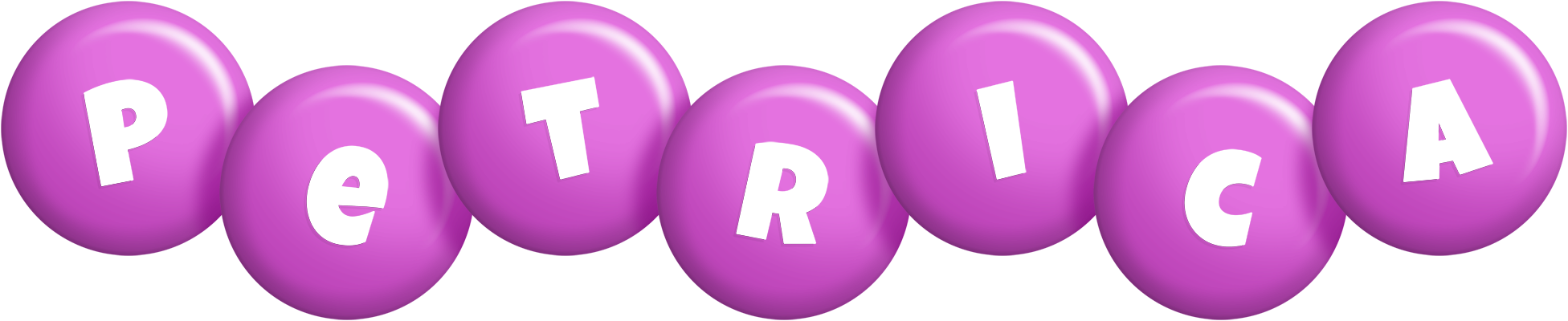 Petrica candy-purple logo