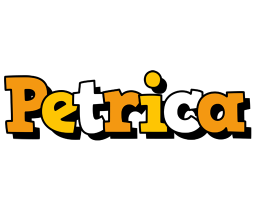 Petrica cartoon logo
