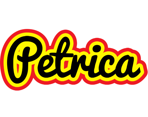 Petrica flaming logo