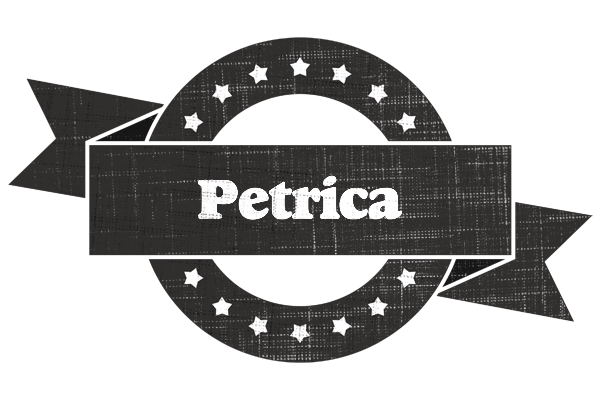 Petrica grunge logo