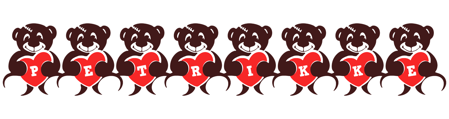 Petrikke bear logo