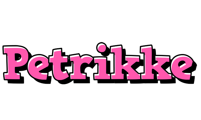 Petrikke girlish logo