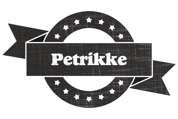 Petrikke grunge logo