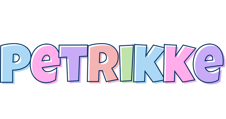 Petrikke pastel logo