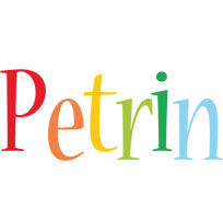 Petrin birthday logo