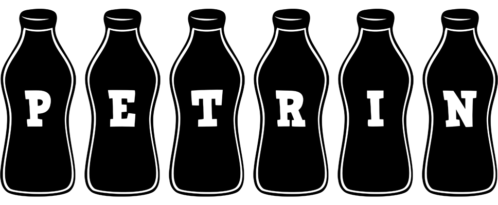 Petrin bottle logo