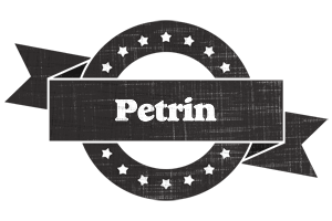 Petrin grunge logo