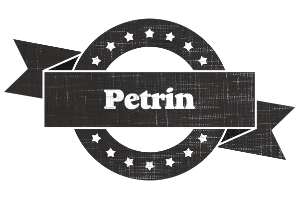 Petrin grunge logo