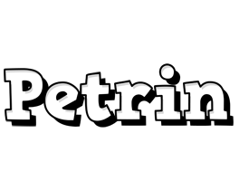 Petrin snowing logo