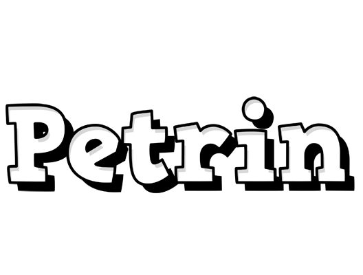 Petrin snowing logo