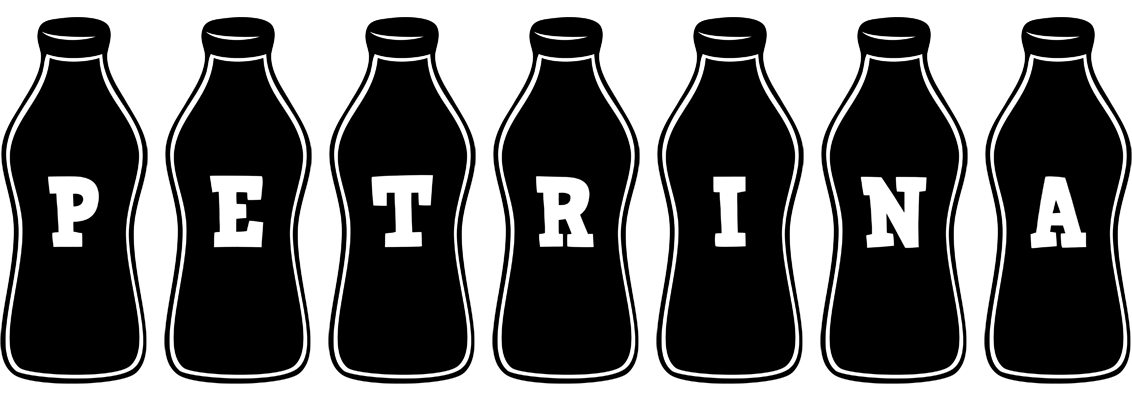 Petrina bottle logo