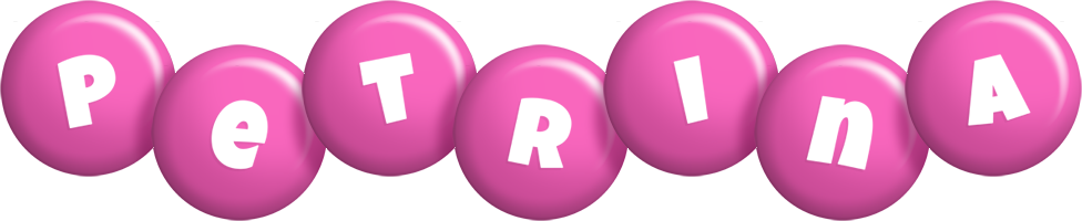 Petrina candy-pink logo