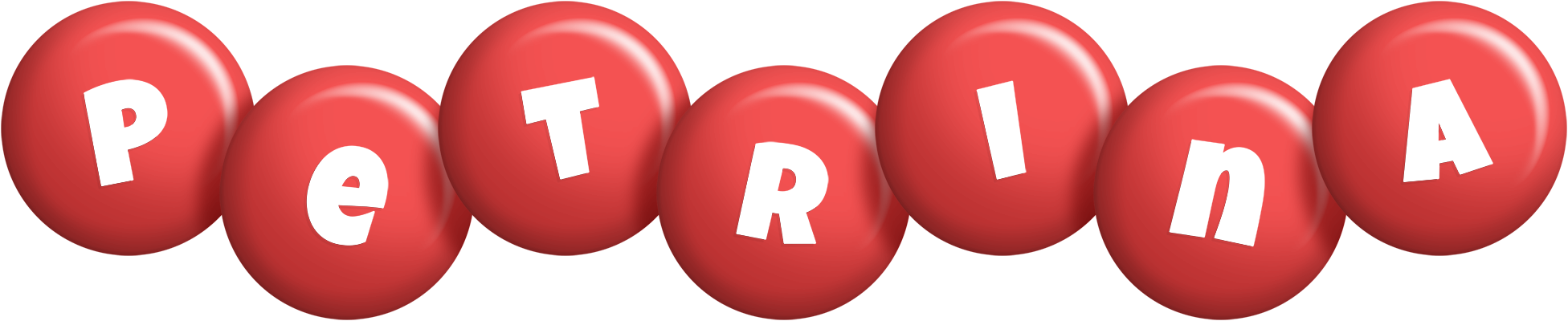 Petrina candy-red logo