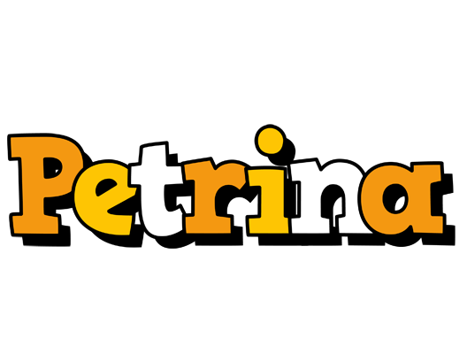 Petrina cartoon logo