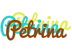 Petrina cupcake logo