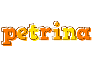 Petrina desert logo