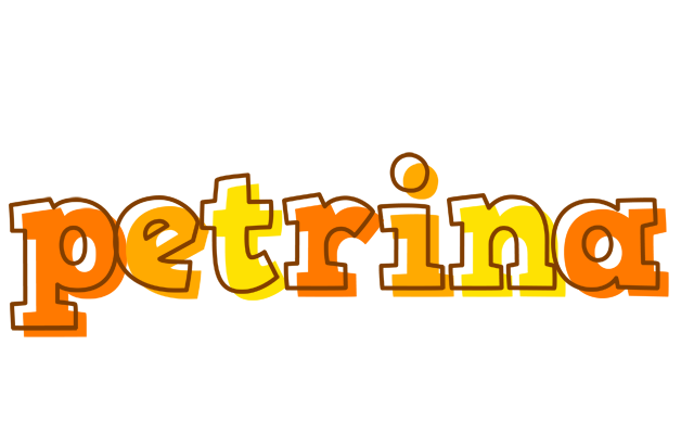 Petrina desert logo