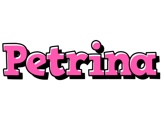 Petrina girlish logo