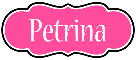 Petrina invitation logo