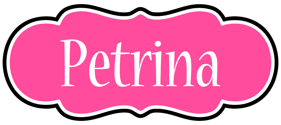 Petrina invitation logo