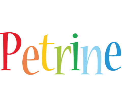 Petrine birthday logo
