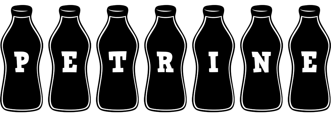 Petrine bottle logo
