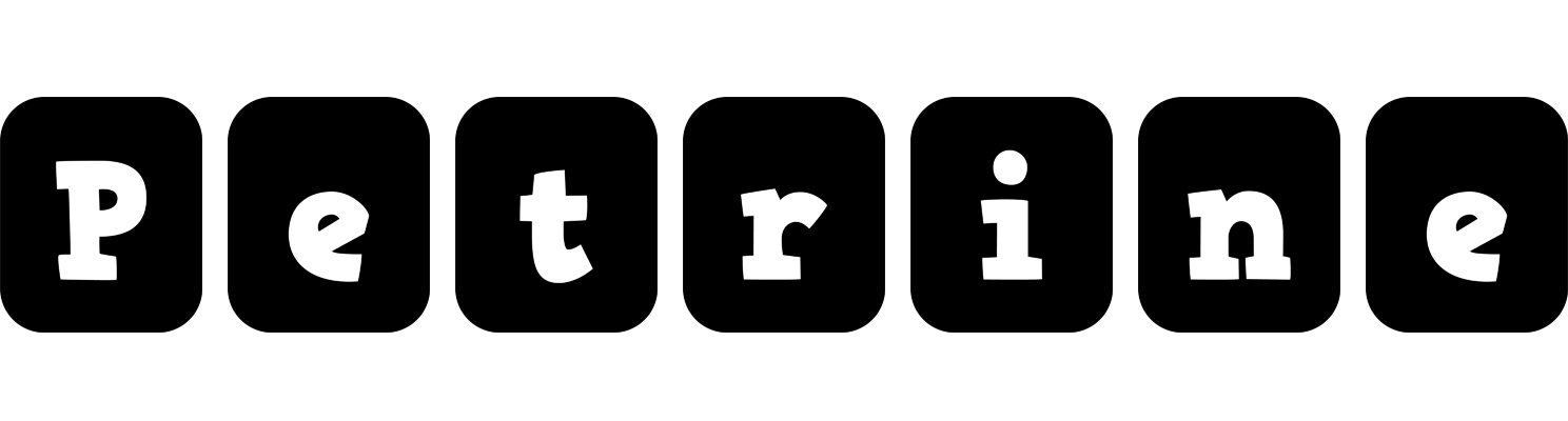 Petrine box logo