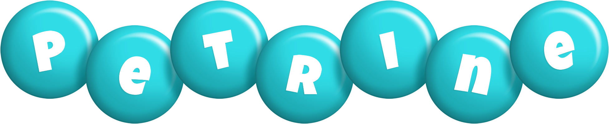 Petrine candy-azur logo